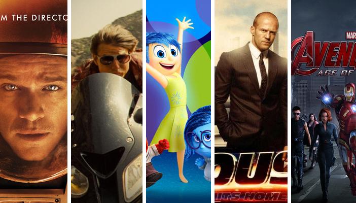 تعرَّف على إيرادات أكثر 10 أفلام عالمية عام 2015