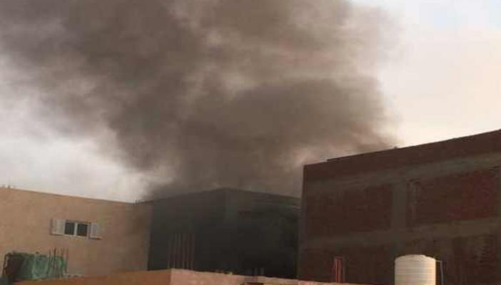 حريق هائل يدمر 3 محلات بـ”قوصية” أسيوط