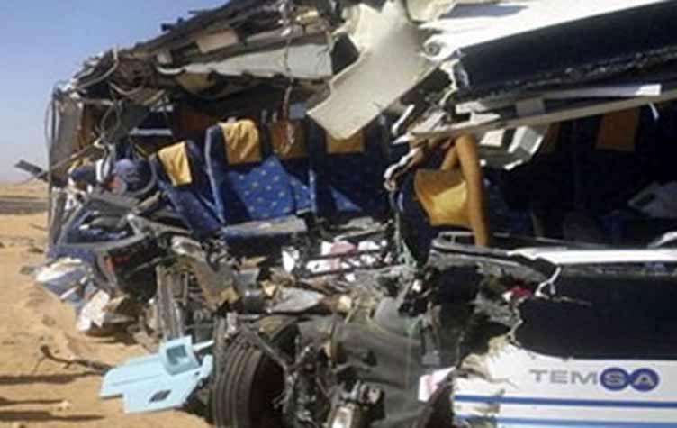 حبس سائق الملاكي المتهم في حادث انقلاب أتوبيس حضانة بالبحيرة 4 أيام