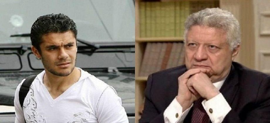 بالفيديو.. مرتضى منصور لـ “أحمد حسن”: سنتك سودا