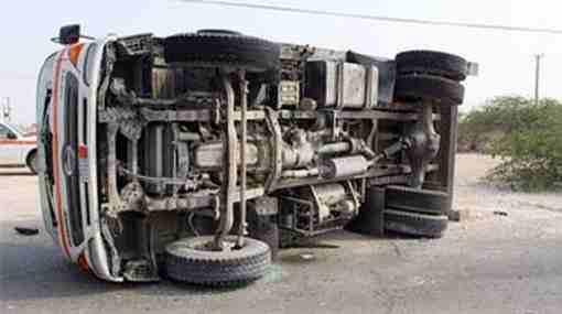 مصرع شخصين وإصابة 13 آخرين في انقلاب سيارة بالمنيا