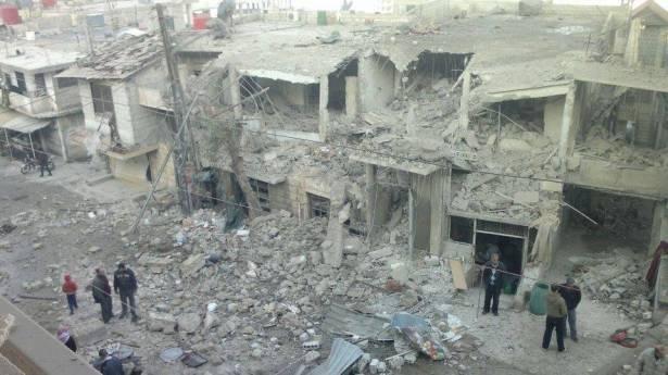 بالصور.. شاهد الهياكل العظمية داخل بلدة “مضايا” السورية