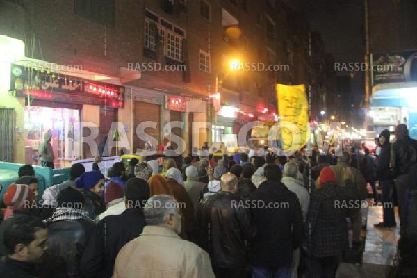 رغم برودة الجو.. رافضو الانقلاب يتظاهرون ليلاً بعدة محافظات