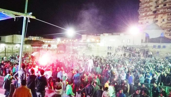 بالصور.. المصري يهزم الإسماعيلي وسط حشد جماهيره