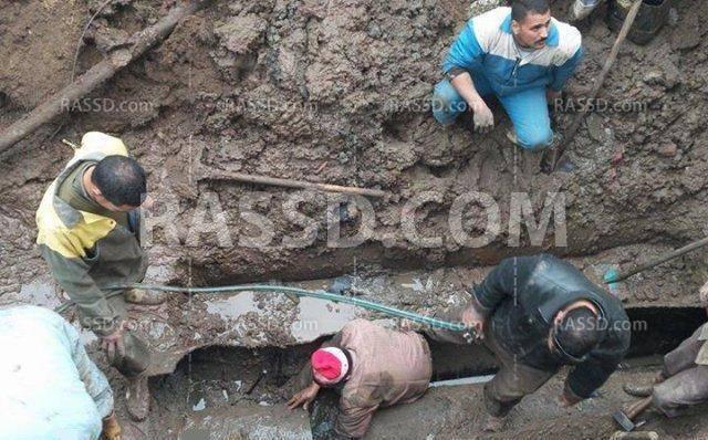 منذ عام..أهالي ميت غمر يشربون مياه مخلطة بالصرف الصحي