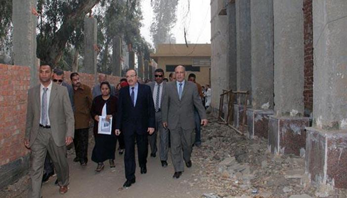 بالصور.. محافظ بني سويف يطلب نقل متحف الآثار