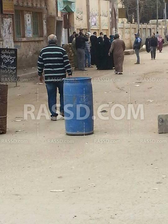 إقبال ضعيف على الاستفتاء بكفر الزيات