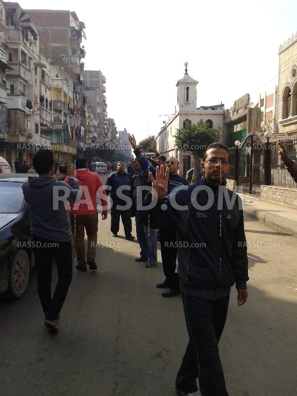 وقفة بالقبارى بالإسكندرية رفضا لدستور الانقلاب