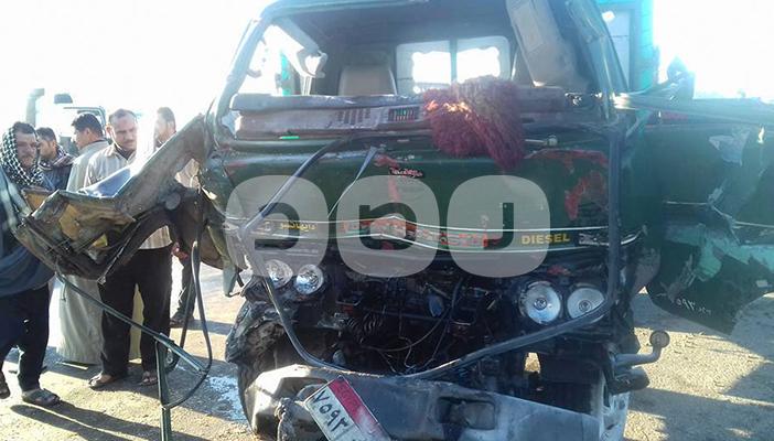 كفر الشيخ.. إصابة 16 مدرسا وطالبا في حادث انقلاب حافلة بالطريق الدولي