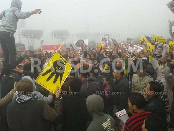 فاعلية مناهضة للانقلاب بفاقوس فى أسبوع “التصعيد الثورى”