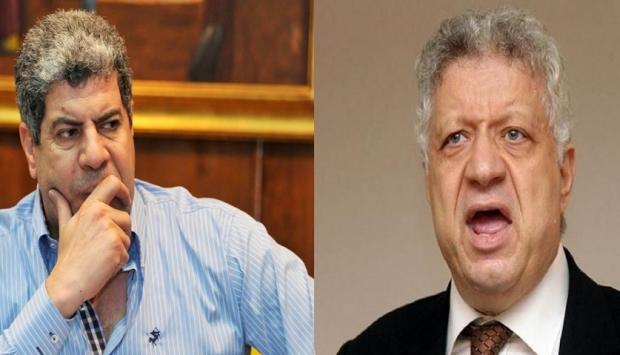 حملة “كن ولا تكن” تصف مرتضى منصور وشوبير بكلبي النظام وشلبي بالطبال