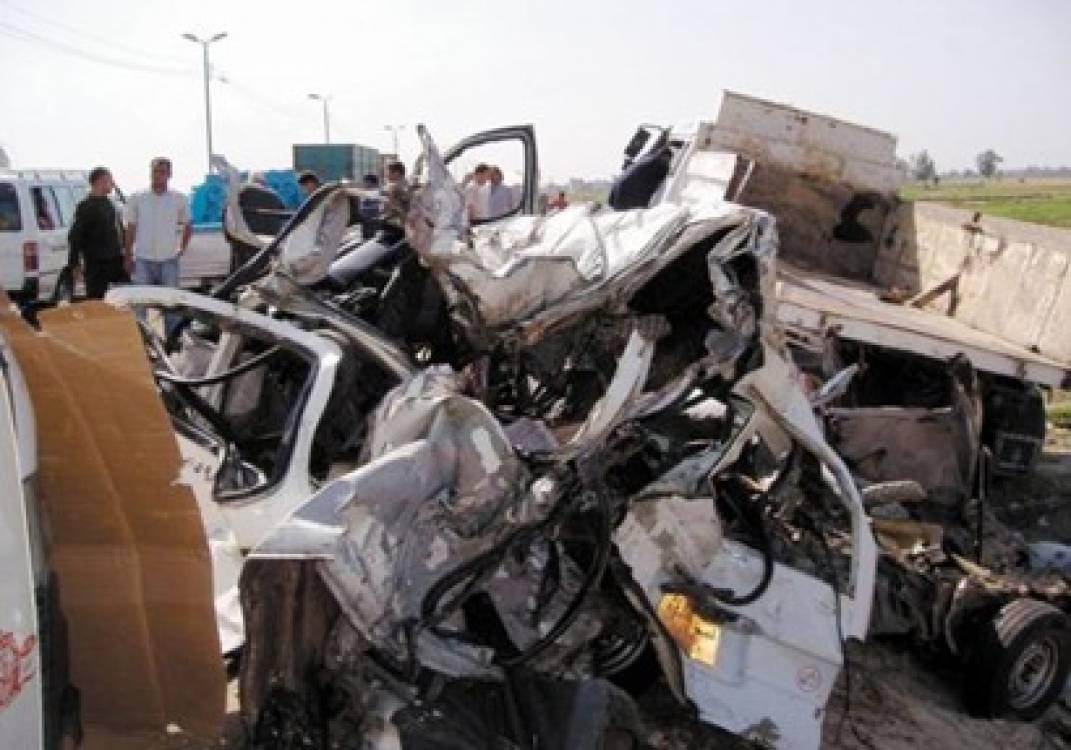 بسبب الطقس السيئ.. وفاة 4 وإصابة 10 في حوادث الطرق بالبحيرة