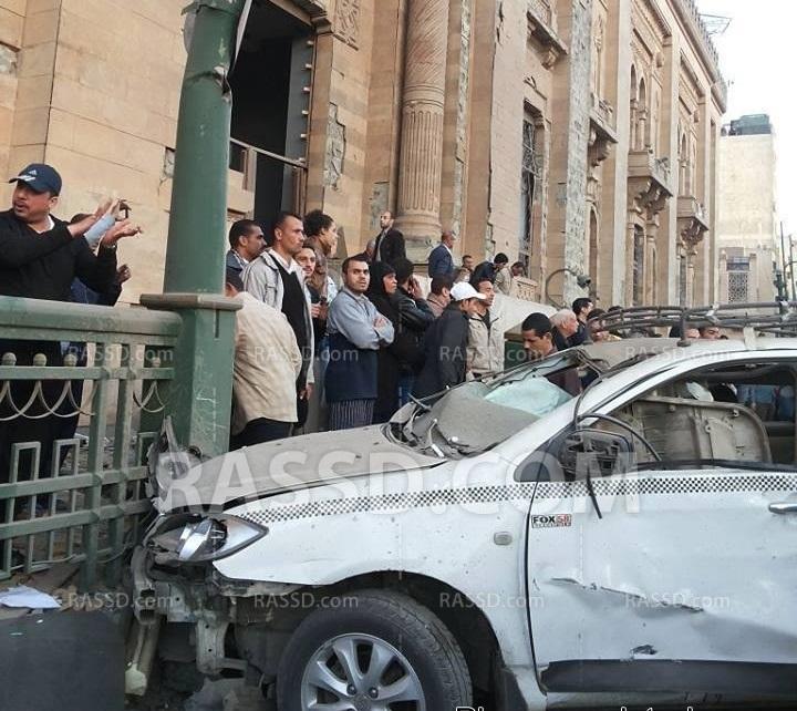 النيابة:التفجير تم بـ”ريموت كنترول”والجثة لاعلاقة لها بالحادث