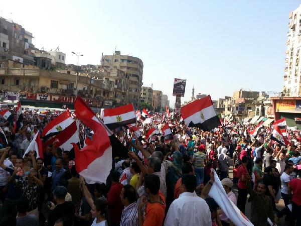 تحت شعار “التحدي الثوري” دلجا والمنصورة وأكتوبر تشتعل بالمسيرات