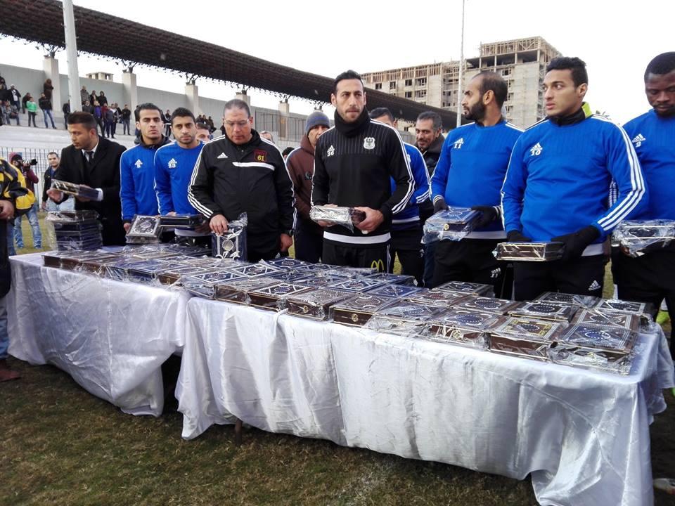 بالصور.. حفل تكريم أسر قتلى ومصابي أحداث سجن بورسعيد