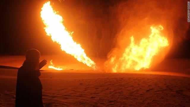 تفجير خط الغاز للمرة الثالثة خلال شهر