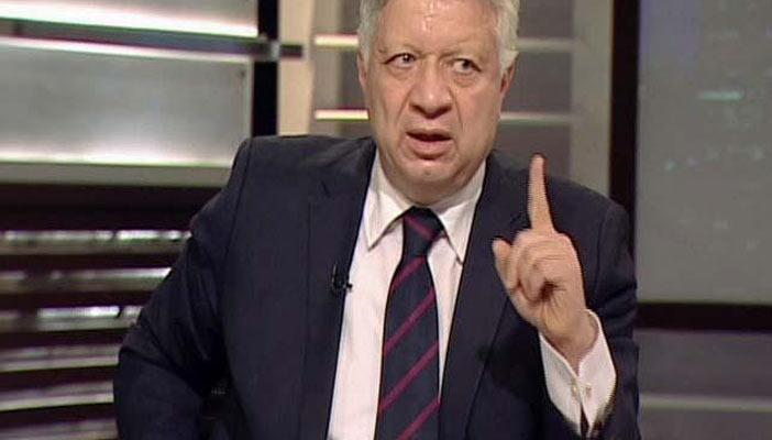 بالفيديو.. مرتضى منصور ليوسف الحسيني: “هاجي اديك بالجزمة واعتذر لك”