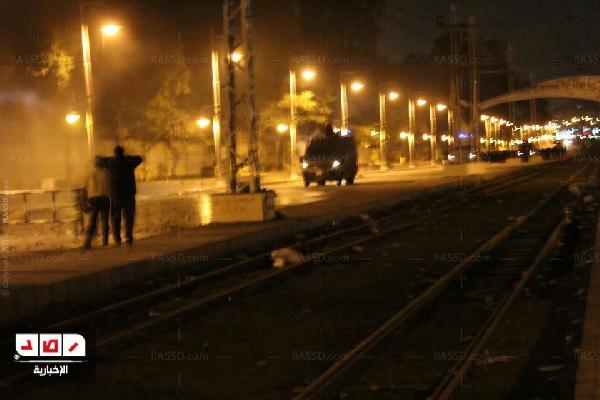 اشتعال النيران بجدران مسجد عمر بن عبد العزيز المتواجد داخل القصر الرئاسي