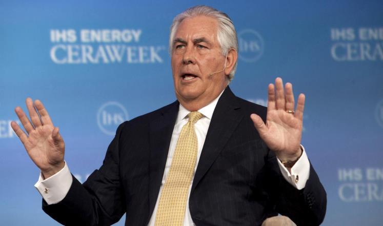 رسميًا: ريكس تيلرسون وزيرًا للخارجية الأمريكية