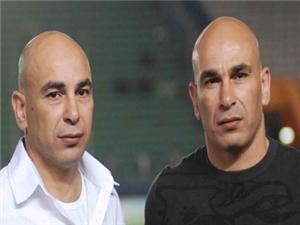 التوأمان حسام وإبراهيم في عزاء شهداء بورسعيد الاثنين