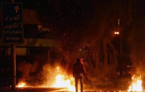 إخلاء سبيل أحد المتهمين في حرق وزارة التموين بكفالة 1000جنيه