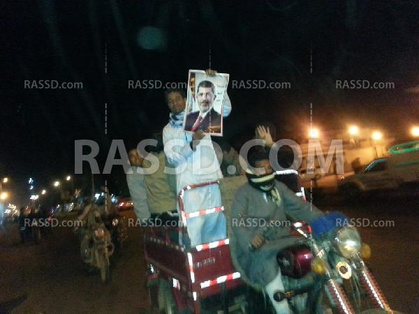 أسوان .. مسيره ليليه بالموتوسيكلات تندد بحكم العسكر