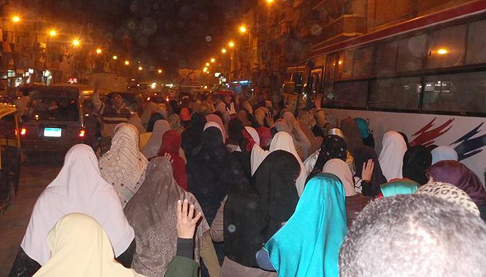 مسيرة لمعارضي الانقلاب بقنا تجوب شوارع “قوص”