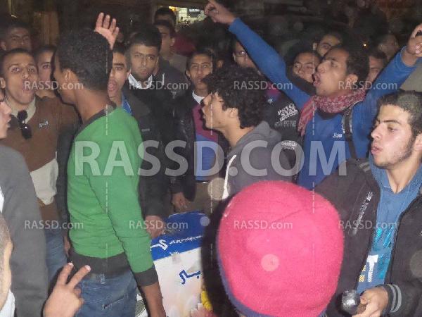 مسيرة لشباب ضد الانقلاب بميت غمر