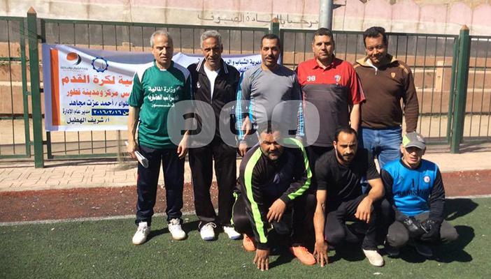 بالصور.. التضامن يهزم الضرائب في دوري الهيئات الحكومية