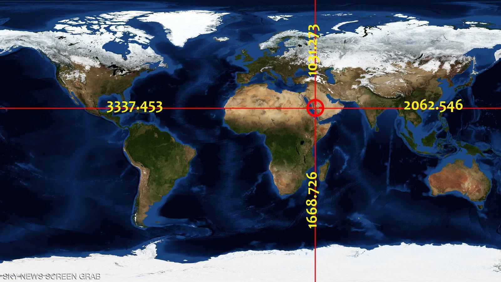“جوجل إيرث” يثبت النسبة الذهبية لموقع الكعبة المشرّفة