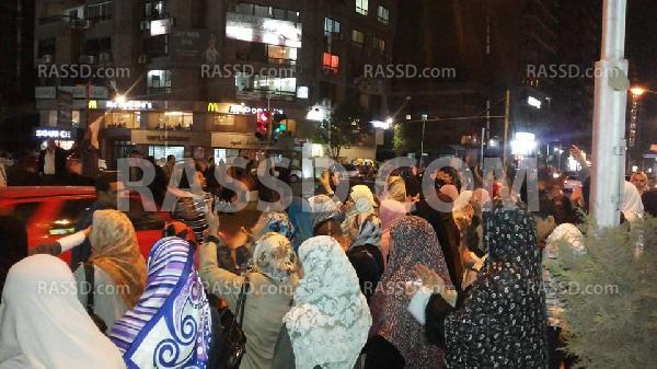 مسيرة ليلية حاشدة تجوب “المهندسين” للتنديد بالانقلاب العسكري