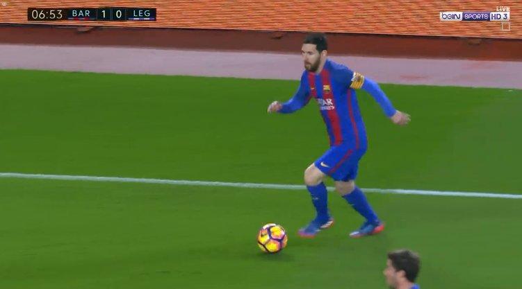 بالفيديو.. ميسي يتقدم بهدف مبكر لبرشلونة في شباك ليجانيس