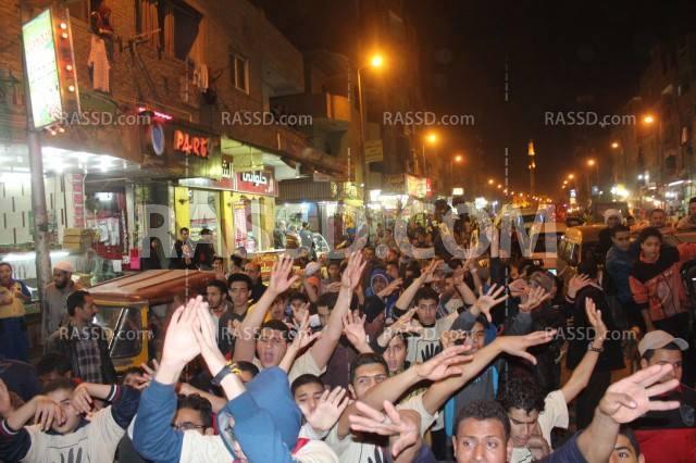 مسيرة ليلية حاشدة “ببهتيم” بالقليوبية