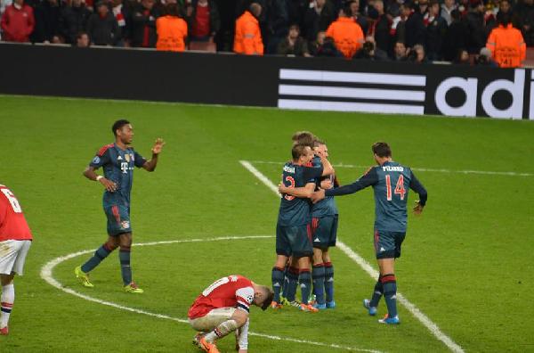 “البايرن” يسحق الأرسنال أمام جماهيره بدوري أوروبا