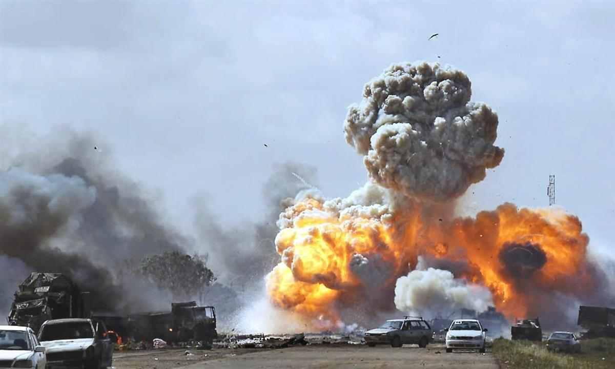 الطائرات الأميركية  تقتل 43 شخصاً في قصف لمعسكر تدريب في ليبيا