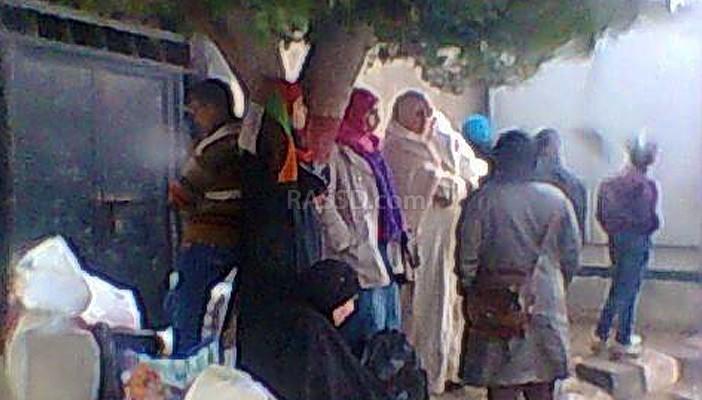 سجن طنطا يطرد زوار المعتقليين تحت مياه الأمطار