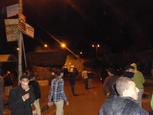 أهالي عزبة “الشراقوة” بكفر الشيخ يهاجمون مركز شرطة “الرياض”