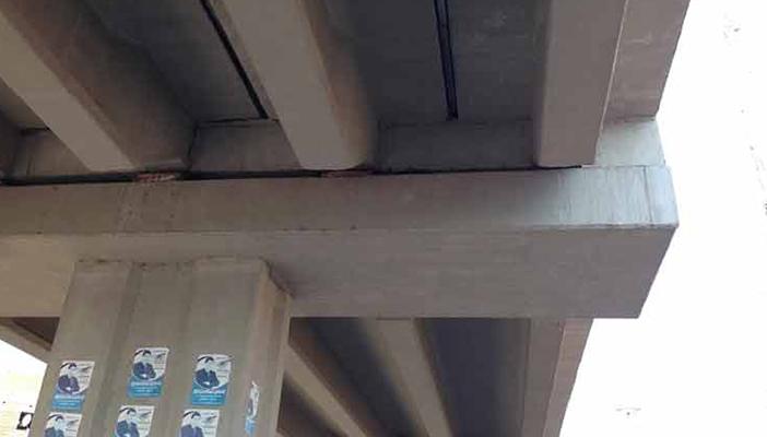 هبوط كوبري “محلة روح” بعد أسابيع من افتتاحه