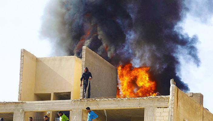 قوات الجيش تدمر 5 منازل برفح