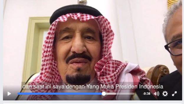 ثلاثة ملايين مشاهدة لفيديو “سيلفي” الملك سلمان ورئيس إندونيسيا!