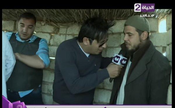 بالفيديو.. فيلم مفتعل للشرطة المصرية لتحرير رهينة في بني سويف