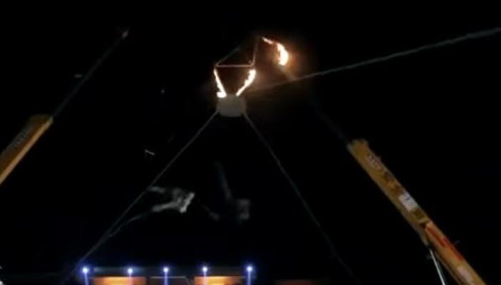 بالفيديو.. أحمد البايض يتعرض لحادث مميت خلال تجربته للعبة جديدة