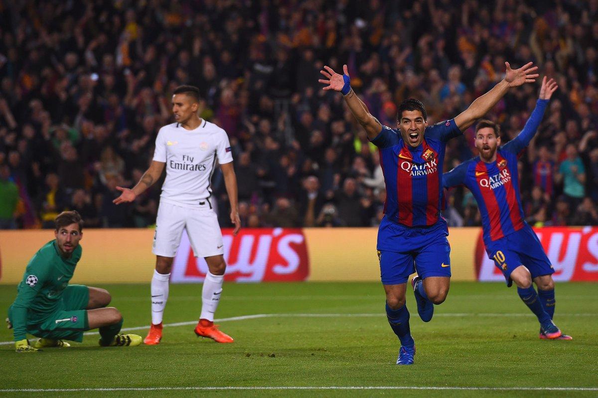 برشلونة تصنع المستحيل في دوري الأبطال بسداسية في باريس