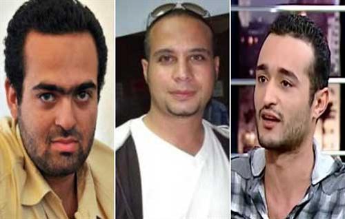 اليوم.. استكمال محاكمة دومة وعادل وماهر في خرق قانون التظاهر