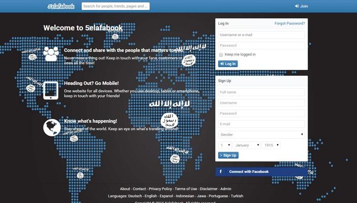 وكالات: إغلاق موقع “خلافة بوك” لـ”داعش” بعد يوم من إطلاقه