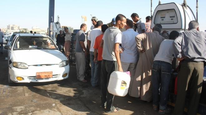 تصاعد أزمة البنزين بسوهاج قبل ساعات من زيارة الرئيس