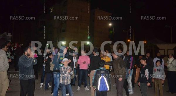 مسيرة ضد الانقلاب لأولتراس ربعاوي ببورسعيد