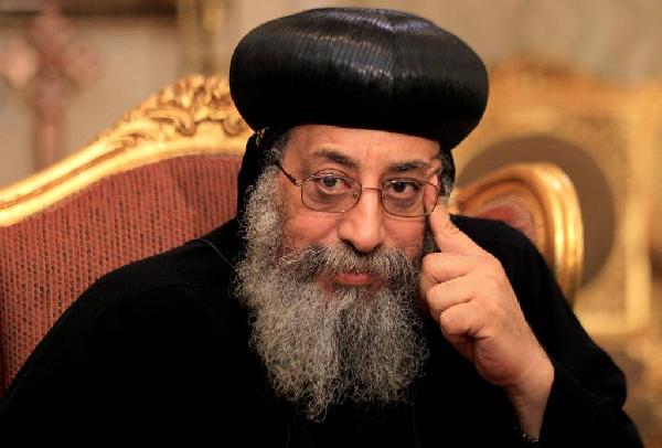 تواضروس ..بابا الانقلاب يحارب الشرعية وحقوق الانسان