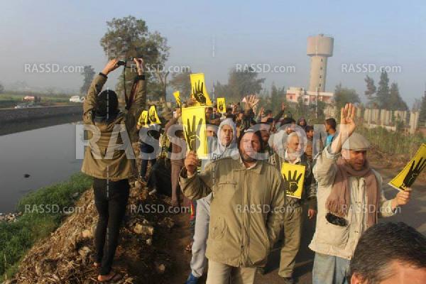 فعاليات جديدة لأهالي فاقوس رفضًا للانقلاب العسكري