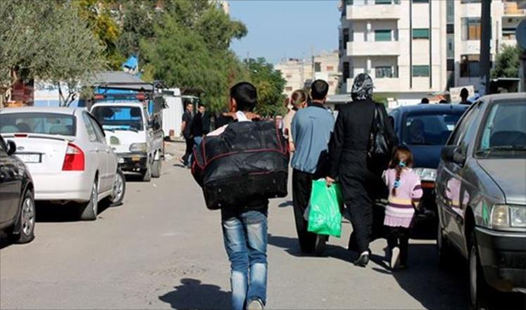 1354 مدنيًا سوريًا من الوعر يصلون إلى جرابلس